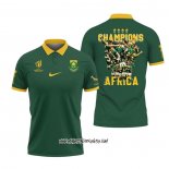 Maillot Afrique Du Sud Rugby 2023 Champion Vert