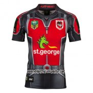 Maillot St George Illawarra Dragons Ant Man Marvel Rugby 2017 Gris Rouge