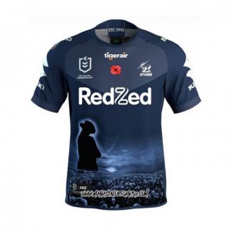Maillot Melbourne Storm Anzac Rugby 2021 Commemorative
