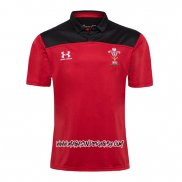 Maillot Polo Pays de Galles Rugby 2019-2020 Rouge