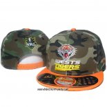 NRL Snapback Casquette Wests Tigers Camouflage Orange