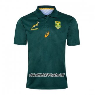 Maillot Polo Afrique Du Sud Springbok Rugby 2020 Vert