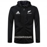 Veste a Capuche Nouvelle-zelande All Blacks Rugby 2018-2019 Noir