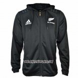 Veste a Capuche Nouvelle-zelande All Blacks Rugby 2018-2019 Noir