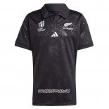 Maillot Nouvelle-zelande All Blacks Rugby 2023 World Cup Domicile