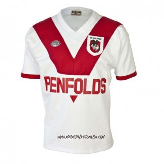 Maillot St George Illawarra Dragons Rugby 1979 Retro