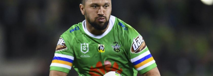 maillot de rugby Canberra Raiders