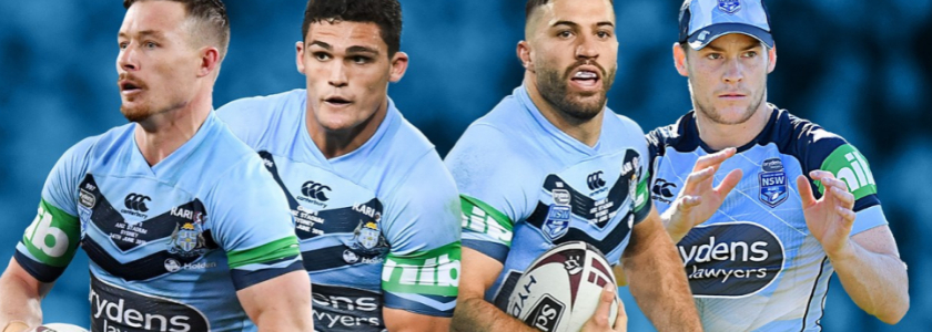 maillot de rugby NSW Blues